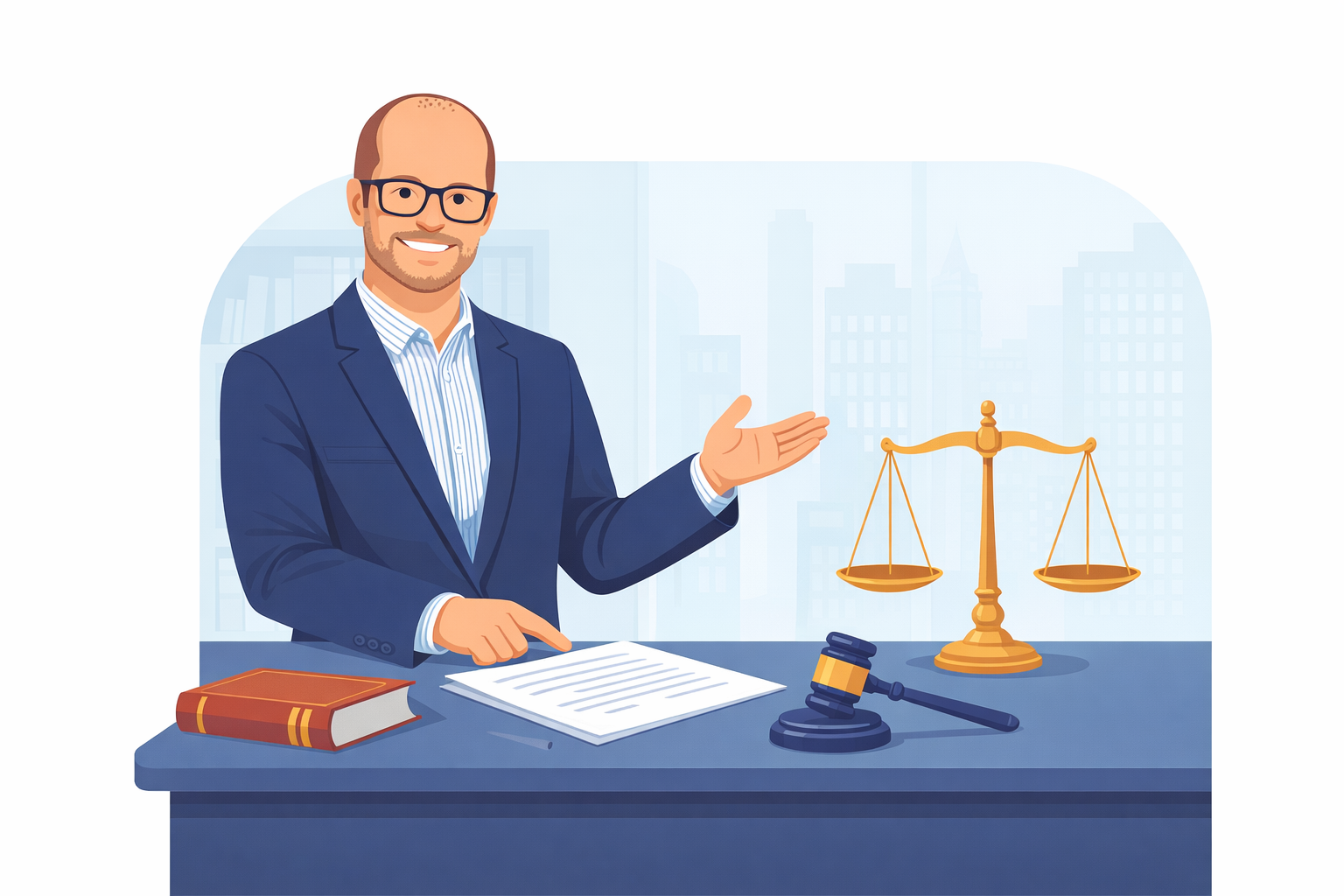 Scheidungsanwalt Ulm met juridische documenten en rechtershamer